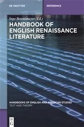 Book cover of Handbook of English Renaissance Literature by Ingo Berensmeyer
