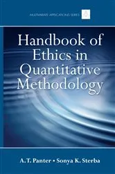 Book cover of Handbook of Ethics in Quantitative Methodology by A. T. Panter