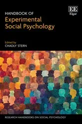 Book cover of Handbook of Experimental Social Psychology by Chadly Stern