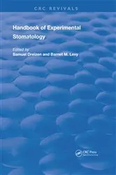 Book cover of Handbook of Experimental Stomatology by Unknown