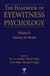 Book cover of Handbook Of Eyewitness Psychology 2 Volume Set by Michael P. Toglia