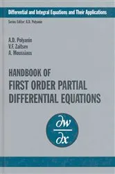 Book cover of Handbook of First-Order Partial Differential Equations by Unknown