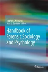 Book cover of Handbook of Forensic Sociology and Psychology by Stephen J. Morewitz