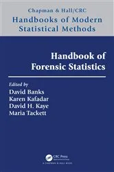 Book cover of Handbook of Forensic Statistics by Unknown