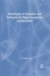 Book cover of Handbook of Formulas and Software for Plant Geneticists and Breeders by Unknown