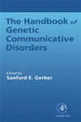 Book cover of Handbook of Genetic Communicative Disorders by Sanford E. Gerber