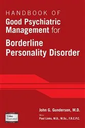 Book cover of Handbook of Good Psychiatric Management for Borderline Personality Disorder by John G. Gunderson