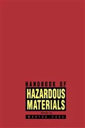 Book cover of Handbook of Hazardous Materials by Morton Corn
