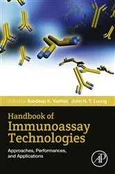 Book cover of Handbook of Immunoassay Technologies by Sandeep K. Vashist PhD