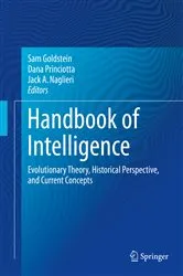 Book cover of Handbook of Intelligence by Sam Goldstein