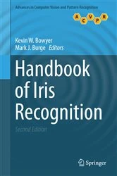 Book cover of Handbook of Iris Recognition (2nd ed.) by Kevin W. Bowyer