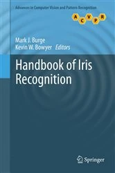 Book cover of Handbook of Iris Recognition by Mark J. Burge