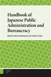 Book cover of Handbook of Japanese Public Administration and Bureaucracy by Mieko Nakabayashi