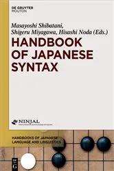 Book cover of Handbook of Japanese Syntax by Masayoshi Shibatani