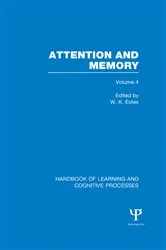 Book cover of Handbook of Learning and Cognitive Processes (Volume 4) by William Estes