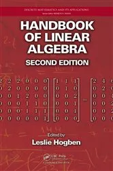 Book cover of Handbook of Linear Algebra (2nd ed.) by Unknown