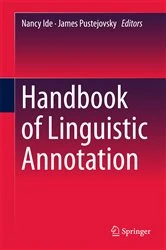 Book cover of Handbook of Linguistic Annotation by Nancy Ide
