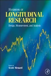 Book cover of Handbook of Longitudinal Research by Scott Menard