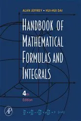 Book cover of Handbook of Mathematical Formulas and Integrals (4th ed.) by Alan Jeffrey