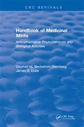 Book cover of Handbook of Medicinal Mints by Stephen M Beckstrom-Sternberg