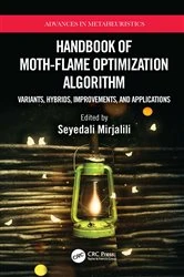 Book cover of Handbook of Moth-Flame Optimization Algorithm by Seyedali Mirjalili