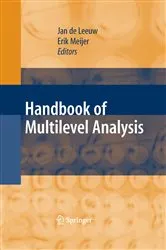 Book cover of Handbook of Multilevel Analysis by Jan Deleeuw