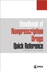 Book cover of Handbook of Nonprescription Drugs Quick Reference by Cortney Mospan