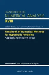 Book cover of Handbook of Numerical Methods for Hyperbolic Problems by Remi Abgrall