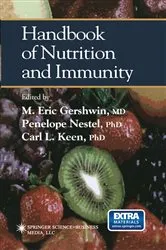 Book cover of Handbook of Nutrition and Immunity by M. Eric Gershwin