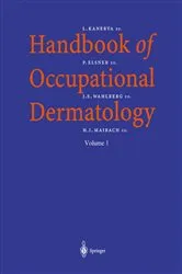 Book cover of Handbook of Occupational Dermatology by L. Kanerva