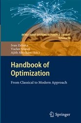 Book cover of Handbook of Optimization by Ivan Zelinka