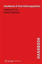 Book cover of Handbook of Oral Anticoagulation by Gregory Lip