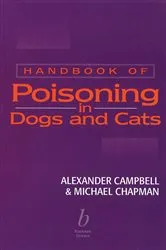 Book cover of Handbook of Poisoning in Dogs and Cats by Alexander Campbell