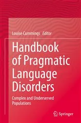 Book cover of Handbook of Pragmatic Language Disorders by Louise Cummings