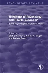 Book cover of Handbook of Psychology and Health, Volume IV by Shelley E. Taylor