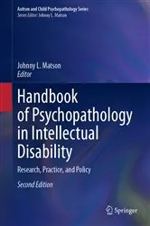 Book cover of Handbook of Psychopathology in Intellectual Disability (2nd ed.) by Johnny L. Matson
