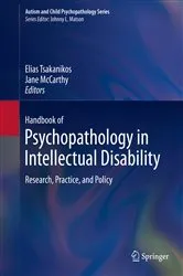 Book cover of Handbook of Psychopathology in Intellectual Disability by Elias Tsakanikos
