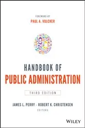 Book cover of Handbook of Public Administration (3rd ed.) by James L. Perry