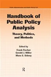 Book cover of Handbook of Public Policy Analysis by Frank Fischer
