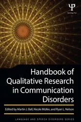 Book cover of Handbook of Qualitative Research in Communication Disorders by Martin J. Ball