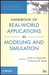 Book cover of Handbook of Real-World Applications in Modeling and Simulation by John A. Sokolowski