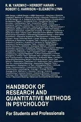 Book cover of Handbook of Research and Quantitative Methods in Psychology by R.M. Yaremko