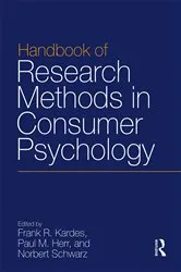 Book cover of Handbook of Research Methods in Consumer Psychology by Frank Kardes