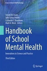 Book cover of Handbook of School Mental Health (3rd ed.) by Steven W. Evans