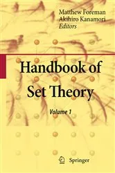 Book cover of Handbook of Set Theory by Matthew Foreman