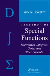 Book cover of Handbook of Special Functions by Yury A. Brychkov