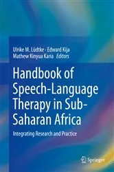 Book cover of Handbook of Speech-Language Therapy in Sub-Saharan Africa by Ulrike M. Lüdtke