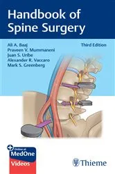 Book cover of Handbook of Spine Surgery (3rd ed.) by Ali A. Baaj