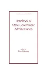 Book cover of Handbook of State Government Administration by John J. Gargan