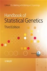 Book cover of Handbook of Statistical Genetics (3rd ed.) by David J. Balding